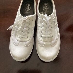 KEDS ORTHOLITE LEATHER WALKING (Size: 10) PREOWNED